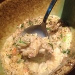 和音 - 蟹のぷりぷり感と野菜がクリームとマッチ！お米みたいなパスタ