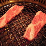 和牛処 助春 - 三角バラ・・・ジューシーで濃厚な味！