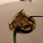 レ セゾン - ポワローヴィネグレットをティエリー ヴォワザンスタイルで