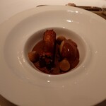 レ セゾン - クリスティアンに包まれた濃厚なチョコレートとマスカルポーネ 　　カルダモンを効かせたグラスカフェ