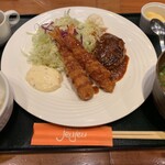 ビストロjeujeu - デミソースのミニハンバーグ