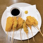 くつろぎダイニングむじなや - 料理写真:串揚げ盛合せ（7種盛り）