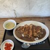 肉食堂 最後にカツ。