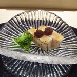 Sushi Takahama - 氷見の寒ブリ 大根おろし ねぎ