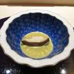 鮨 たかはま - アワビと肝のソース