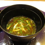 鮨 たかはま - 味噌汁