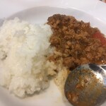 らーめん紫雲亭 - ハーフキーマ