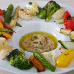 LiveMusic＆RestaurantBar SHOCK-ON - 有機野菜を中心とした彩野菜のバーニャカウダ