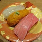 もりもり三点盛り（１３６５円）