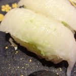 もりもり寿し - えんがわ（２７３円）