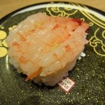 もりもり寿し - 生甘エビ（４９４円）