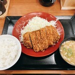 Katsuya - ロースカツ定食　税込792円
