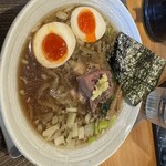 Menya Sakurai - 特製煮干しらぁ麺1500円＋手もみ麺変更150円