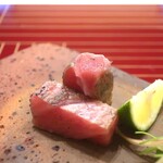 日本料理 吟 - 大トロ炙り