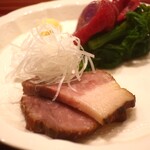 日本料理 吟 - 青森産ミンク鯨のベーコン