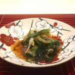 日本料理 吟 - 能登産猪ロース肉の和風餡掛け