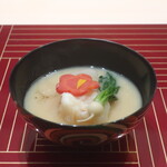 日本料理 吟 - 伊勢海老の煮物椀