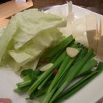 くすお - 野菜５００円を追加