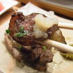 くすお - 知覧鶏モモ炭火焼 並　５８０円 