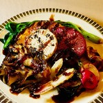 Oven-roasted Miura vegetables