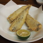 酒呑み屋かどっこ - イワシ天ぷら