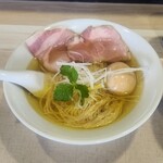 Chuukasoba Fujino - 鶏そば塩に味玉