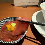 酒肴場 屯 - 良い塩梅の漬けがたっぷり❗️さらに塩うに‼️