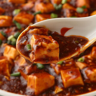 You can adjust the spiciness ◎ "Authentic Sichuan-style mapo tofu" boasts authentic taste