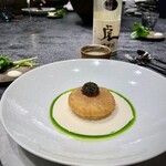 Florilege - 大根にトンブリ驚きはブーケにされたクレソン。あまりの衝撃にパンをおかわりだ