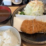 Tonkatsu Akari - ロースカツランチ定食1,078円