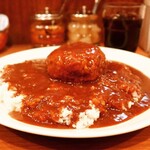 カレーハウス キラリ - ハンバーグカレー