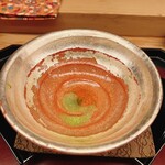 Ebisu Kuroiwa - 梅干しは食べてしまいました。抹茶と梅干しの取り合わせも面白い