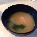 一福鮨 - 131213　味噌汁