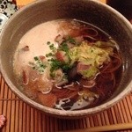 鶴に橘 - 湯葉蕎麦です！