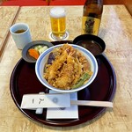 Ginza Tenichi - 天丼 ご飯大盛り