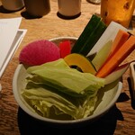 はん亭 - 10種類の生野菜
