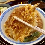 Ginza Tenichi - 天丼 ご飯大盛り きす天