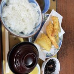 Kirin - 天ぷら定食(1,000円)