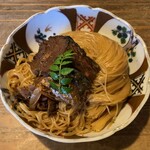 翼果楼 - 焼鯖そうめん