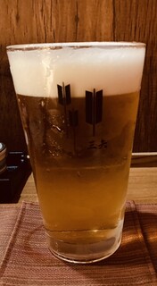 Miya - 麒麟一番搾り生ビール！デカい！