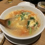Yokasho - トマトと卵のスープ、温まります