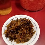 むらた亭 - この高菜が１番私には合うね!