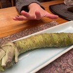 季節料理　なかしま - 見事な山葵