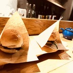 まぐろとさば。 - サバハンバーガー