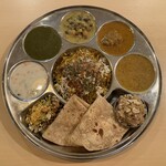 カフェと印度家庭料理 レカ - スーパーセット、マトンビリヤニ付き