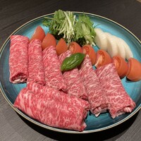 懐石 三田ばさら 別邸 - ~三田本店直伝~
                トマトすき焼き
                黒毛和牛リブロース
