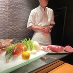 銀座 kappou ukai 肉匠 - 