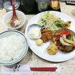 大阪王将 - おすすめランチＡ 酢豚定食