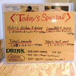 Hapuna Cafe - Today'sSpecial (日替りメニュー)