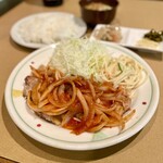 ピクルス - チキンソテー定食